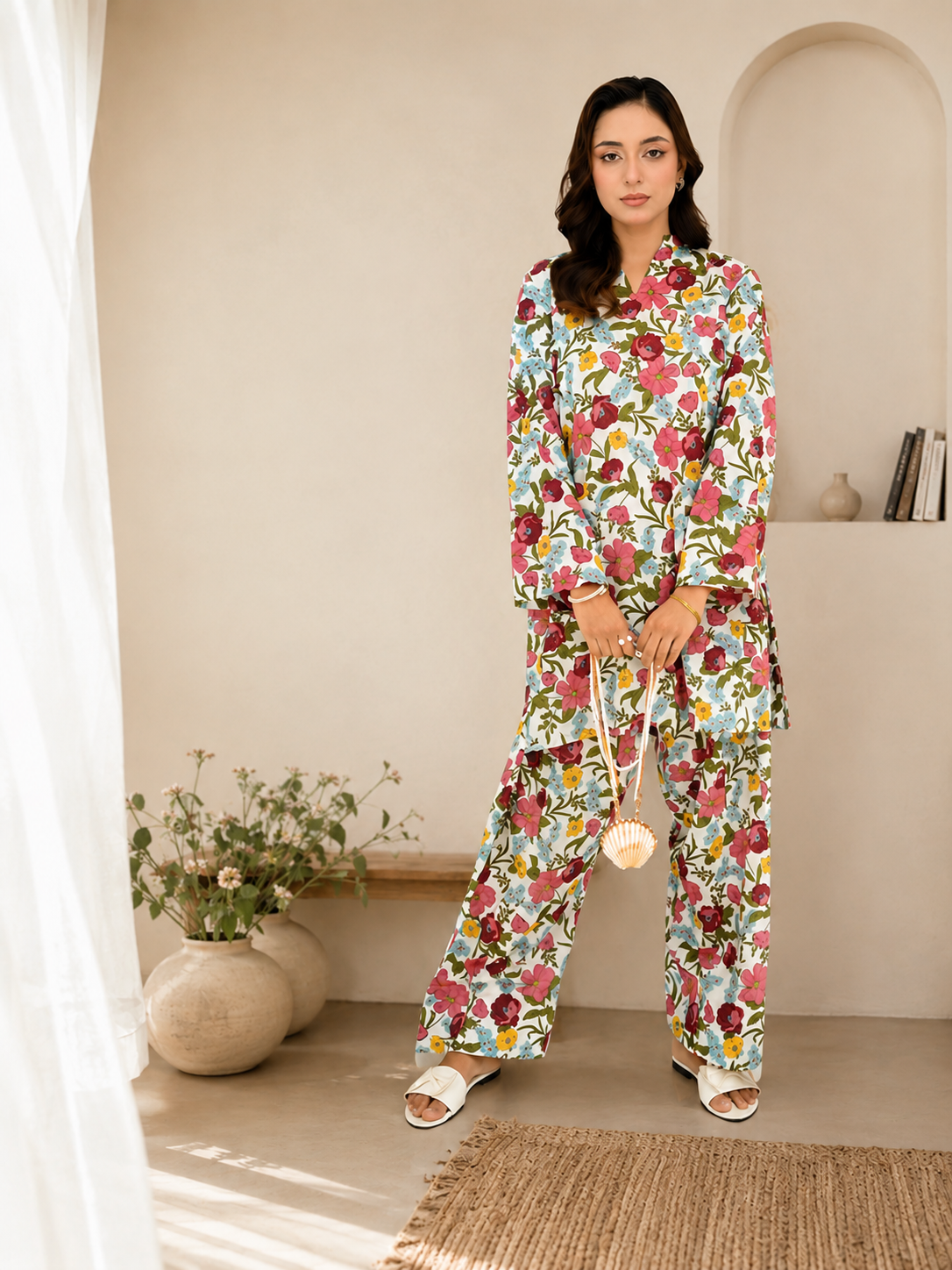 Everyday Chic women’s outfit by Kanza Sabir Khan – elegant daily wear