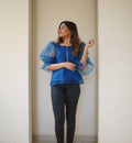 Puffed Sleeves Top
