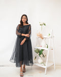 Black Off- Shoulder Dress